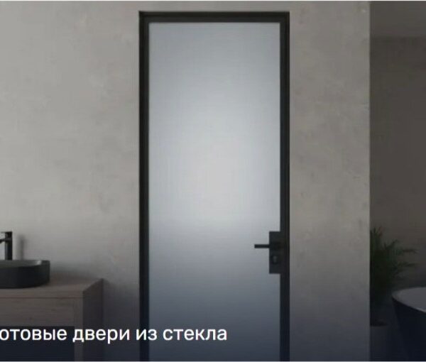Двери из стекла